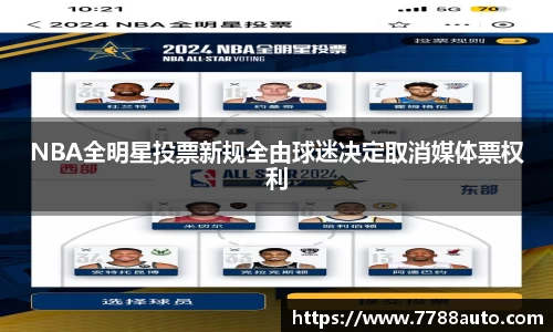 NBA全明星投票新规全由球迷决定取消媒体票权利